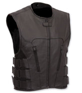 leather tacticle vest